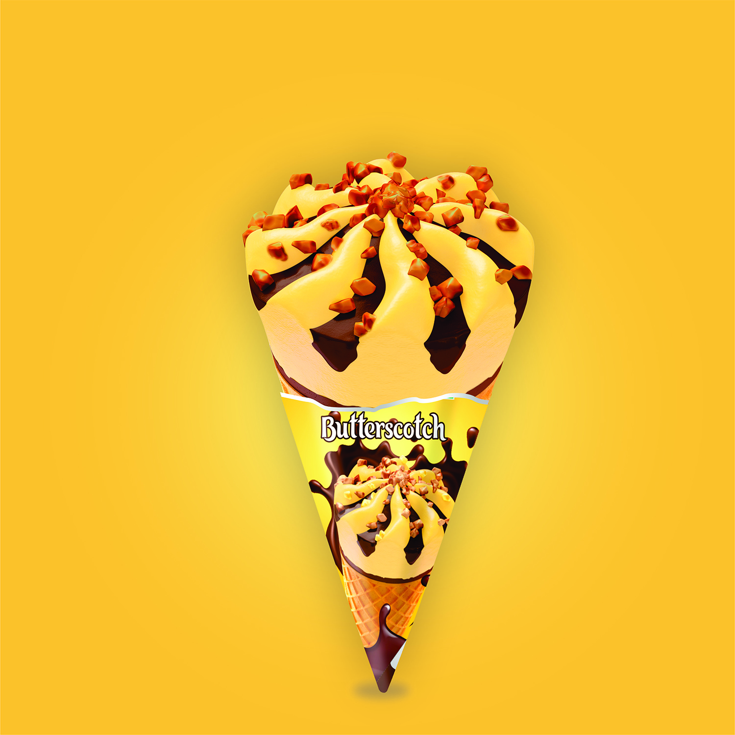 Butterscotch Cone